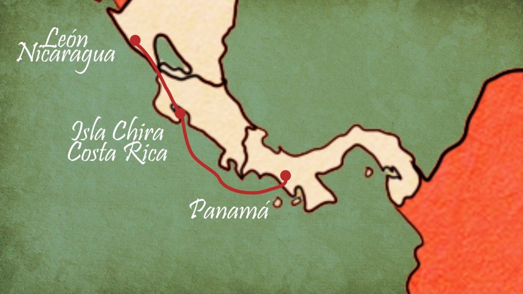 Chorotegas Esclavizados Panama Peru Ilustración